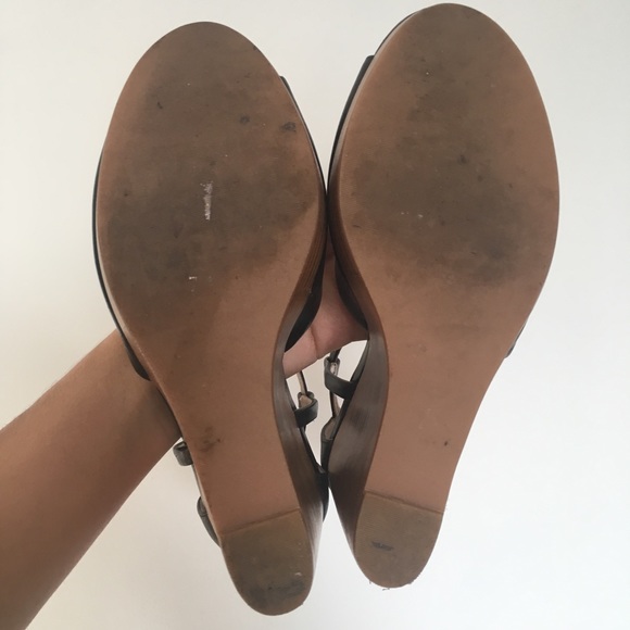 SPLENDID Davie Open Toe Platform Wedge Sandals - Picture 8 of 8